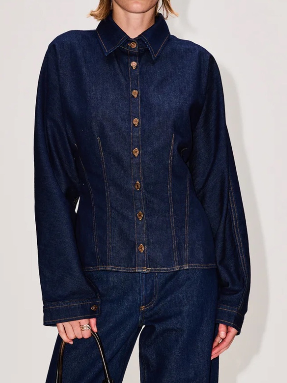 Agolde Devon Denim Shirt Rinse